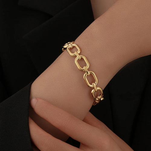 Arielle Waterproof Status Chain Link Cuff