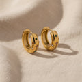 Stella Waterproof Gem Hoop Earrings