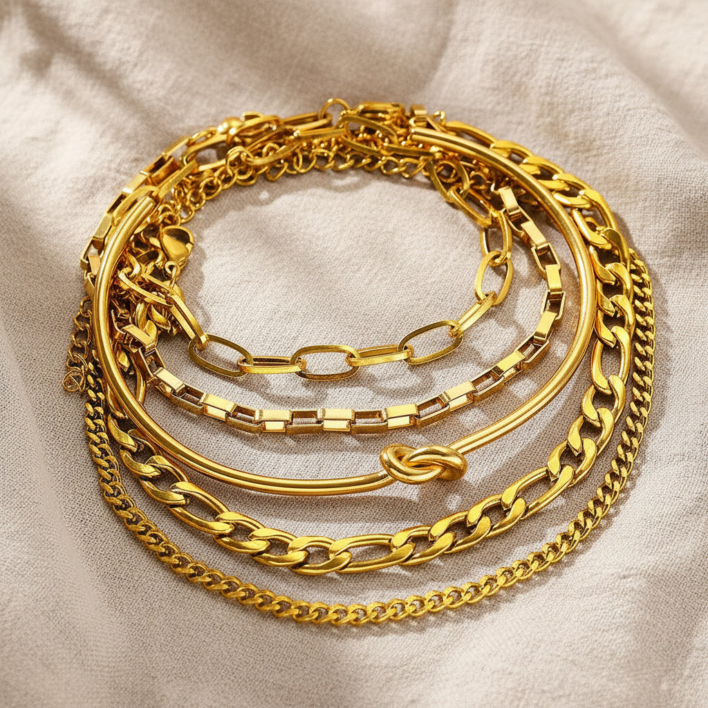 5 Pack Bracelet Stack