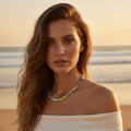Multi Color Boho Bead Necklace