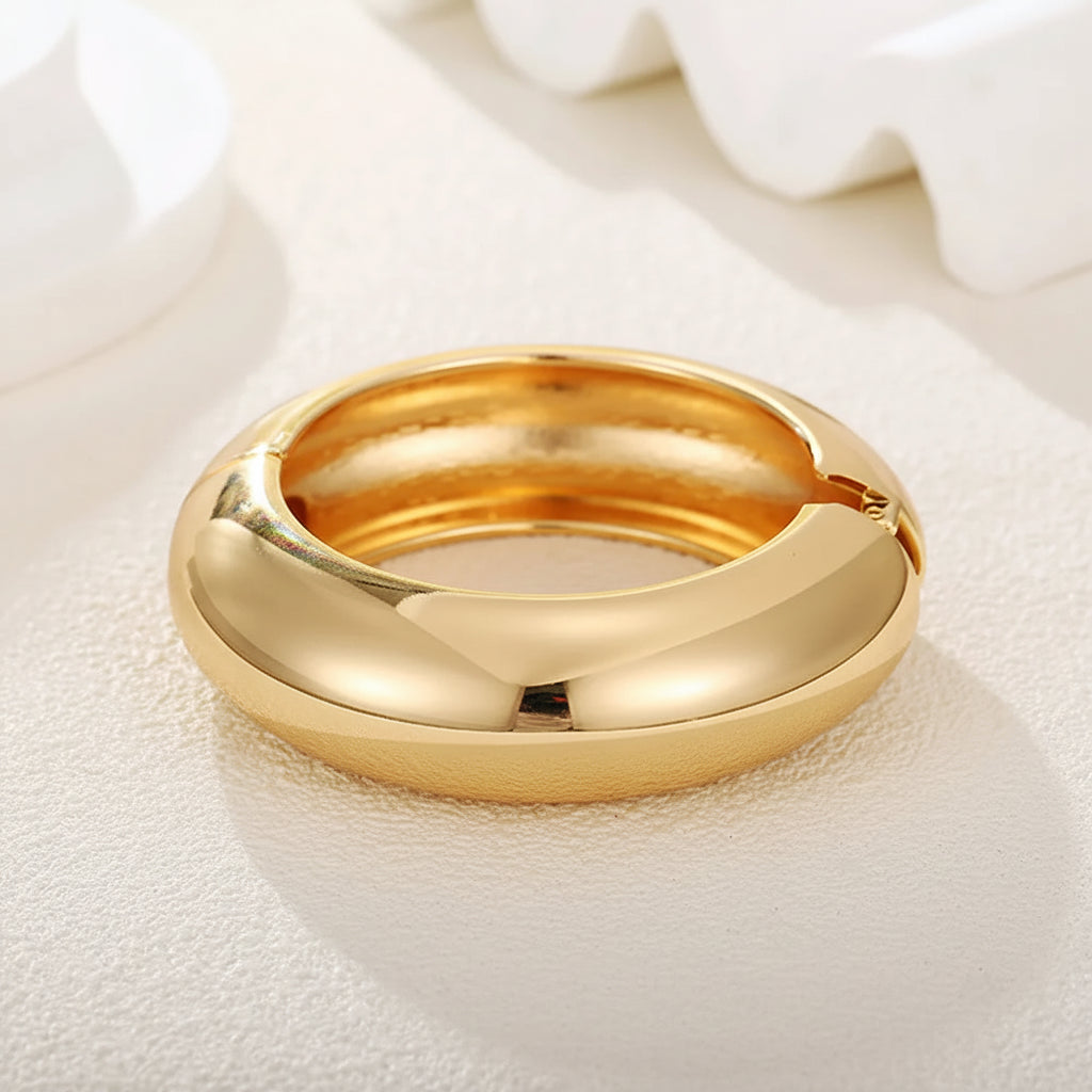 Statement Gold Bangles