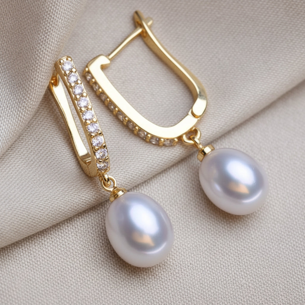 Madison Freshwater Pearl Drop Earrings