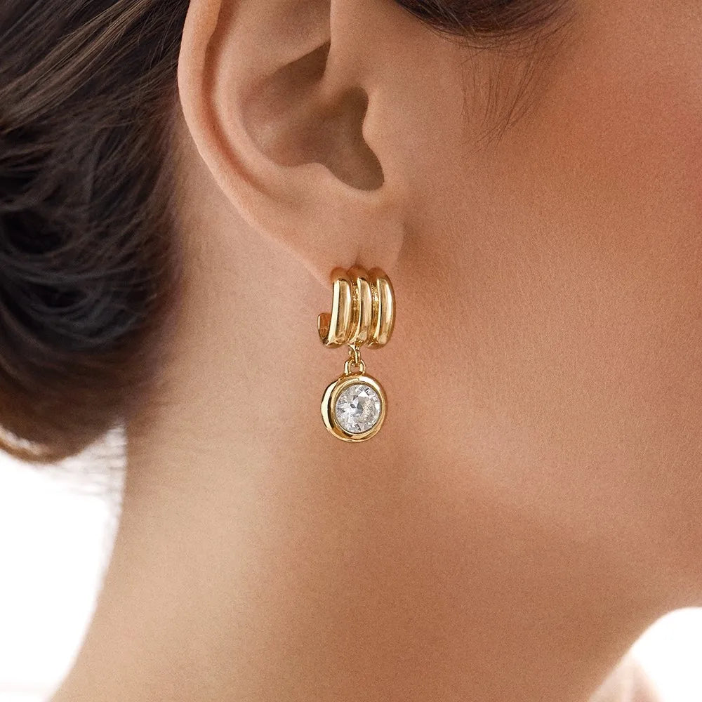 Marissa Crystal Drop Earrings