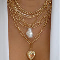 Gold Multi Chain Necklace