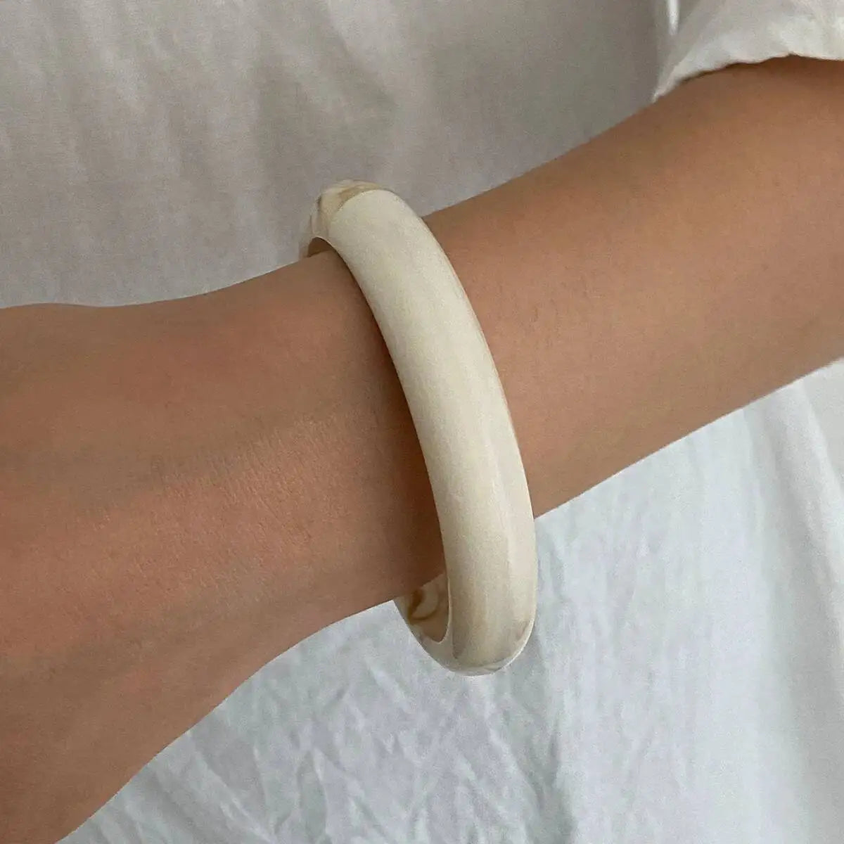 Stackable Statement Resin Bracelets