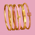 Pink Status 5 Pc. Bracelet Stack