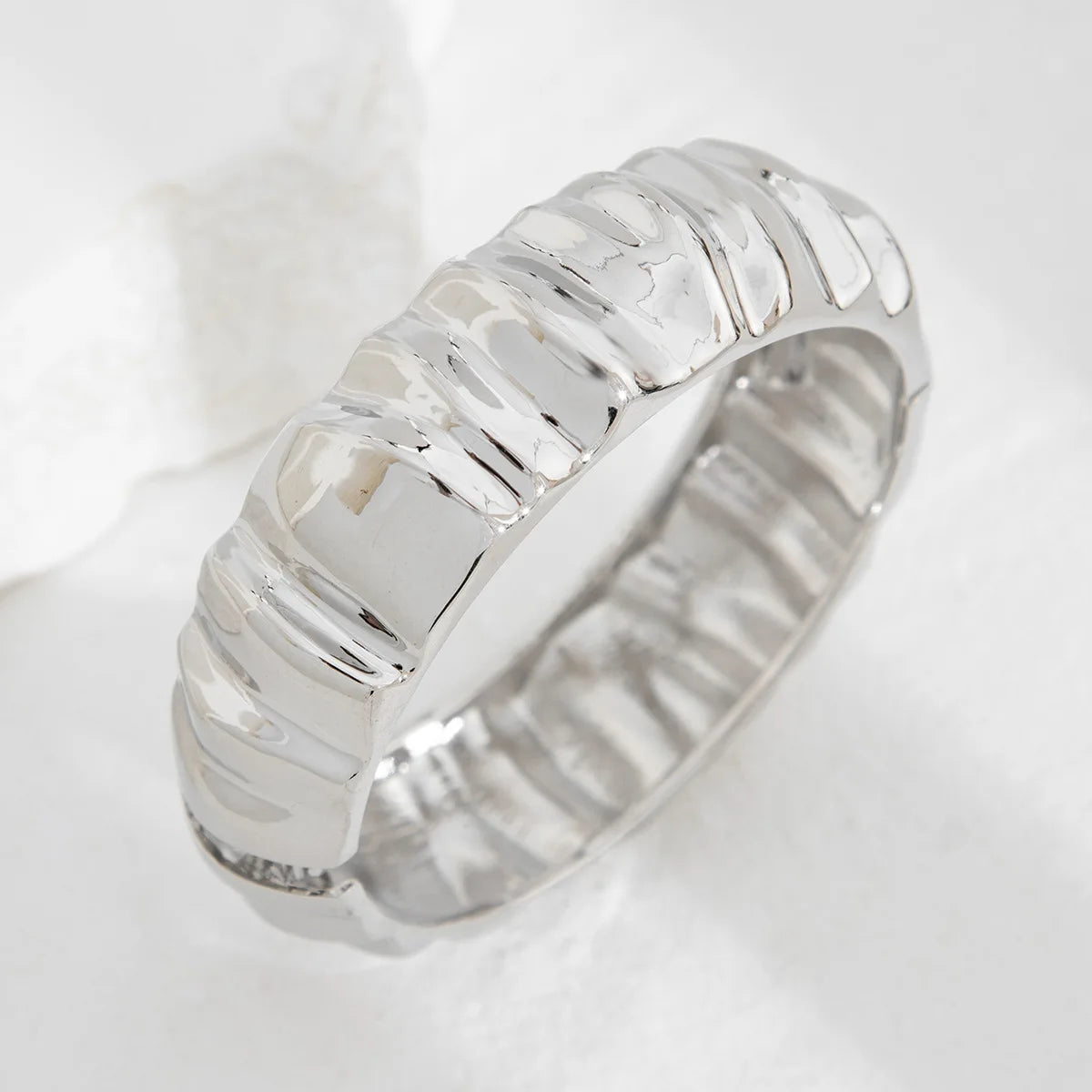 Stackable Silver Bangles