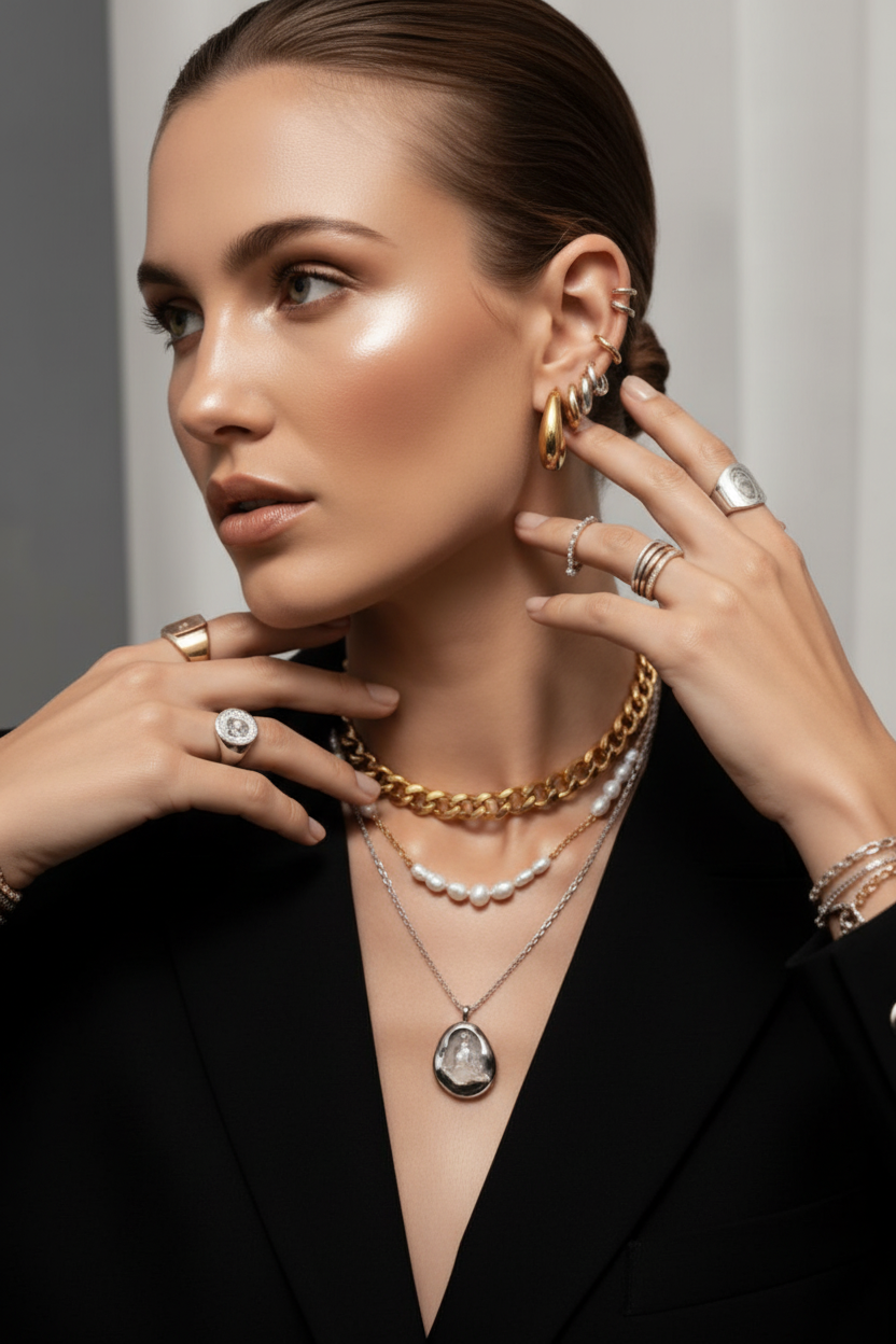 Elegant Jewelry Editorial
